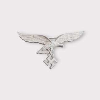 An original WW2 German Luftwaffe Officer's Summer Breast Eagle, constructed in aluminium.