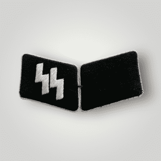 A Set of Waffen-SS Officers Collar Boards Unissued