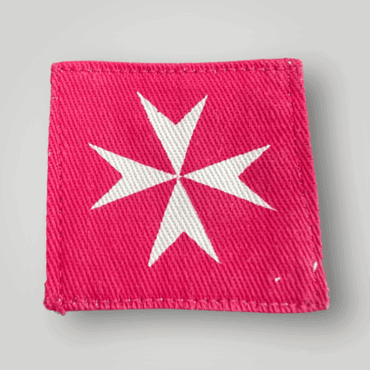 A British Army British Army Malta Command 231st Infantry Brigade Formation Badge, screen printed on cotton.