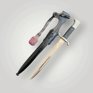 German WW2 Fire Protection Police K98 Dress Bayonet With Portepee