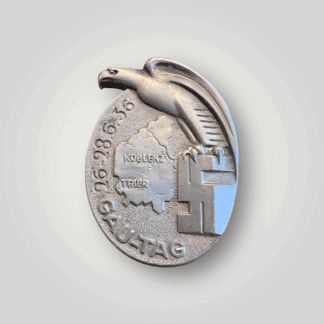 German NSDAP 1936 Koblenz-Trier Provincial Day Badge