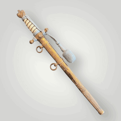 A Kriegsmarine Officers Dagger by Carl Eickhorn with portepee.
