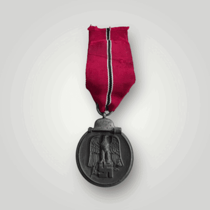 An genuine German WW2 Eastern Front Medal unknown maker, constructed in zinc.