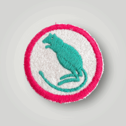 An orginal British WW2 7th Armoured Brigade formation badge, machine embroiderd.